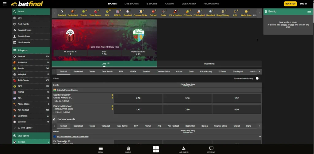 betfinal casino
