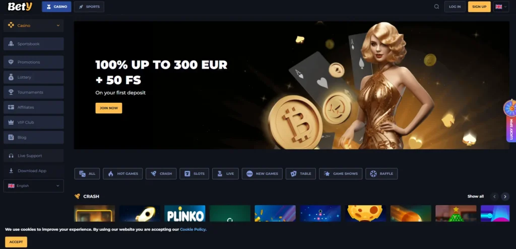 bety casino